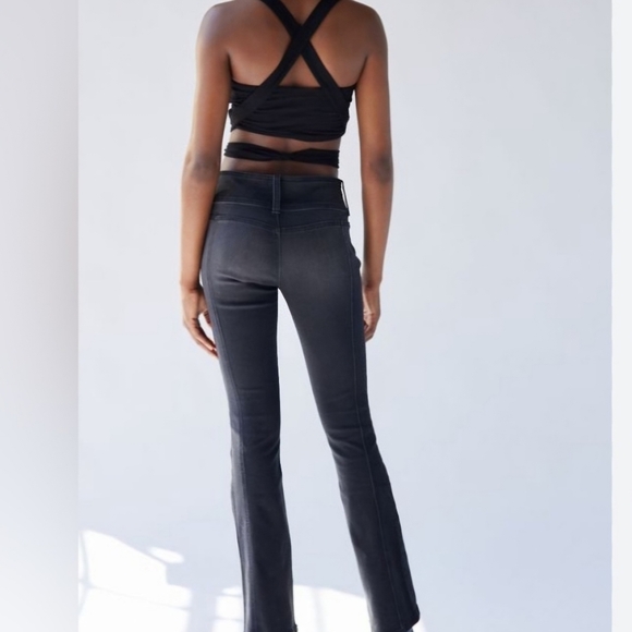 BDG | Belted Flare Black Jeans | Size 26 | NWT - Picture 2 of 10